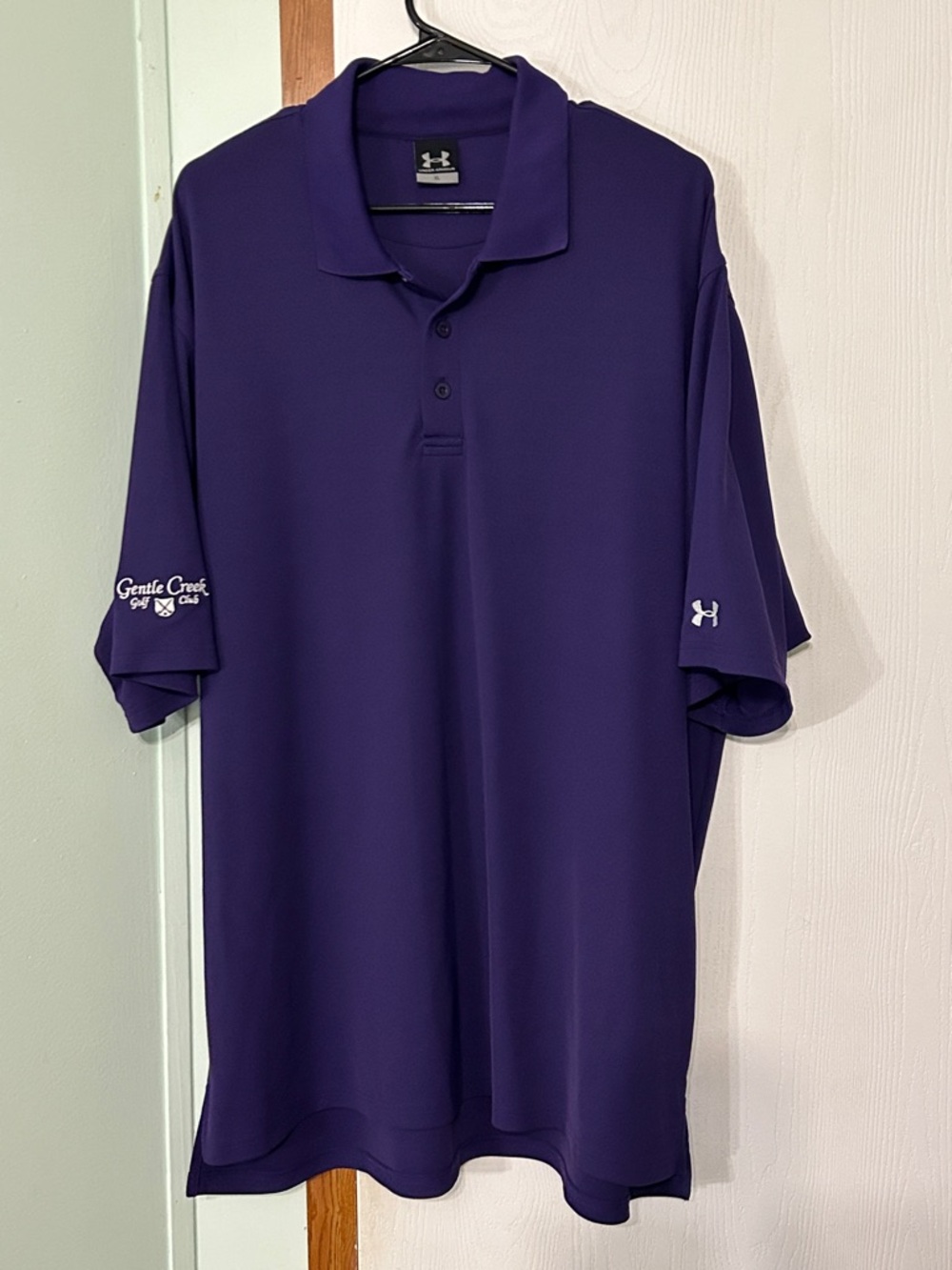 Under Armour Men’s Deep Purple Performance Polo Size XL
